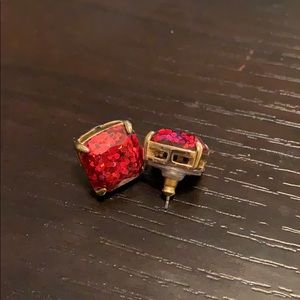 Kate spade glitter stud earrings